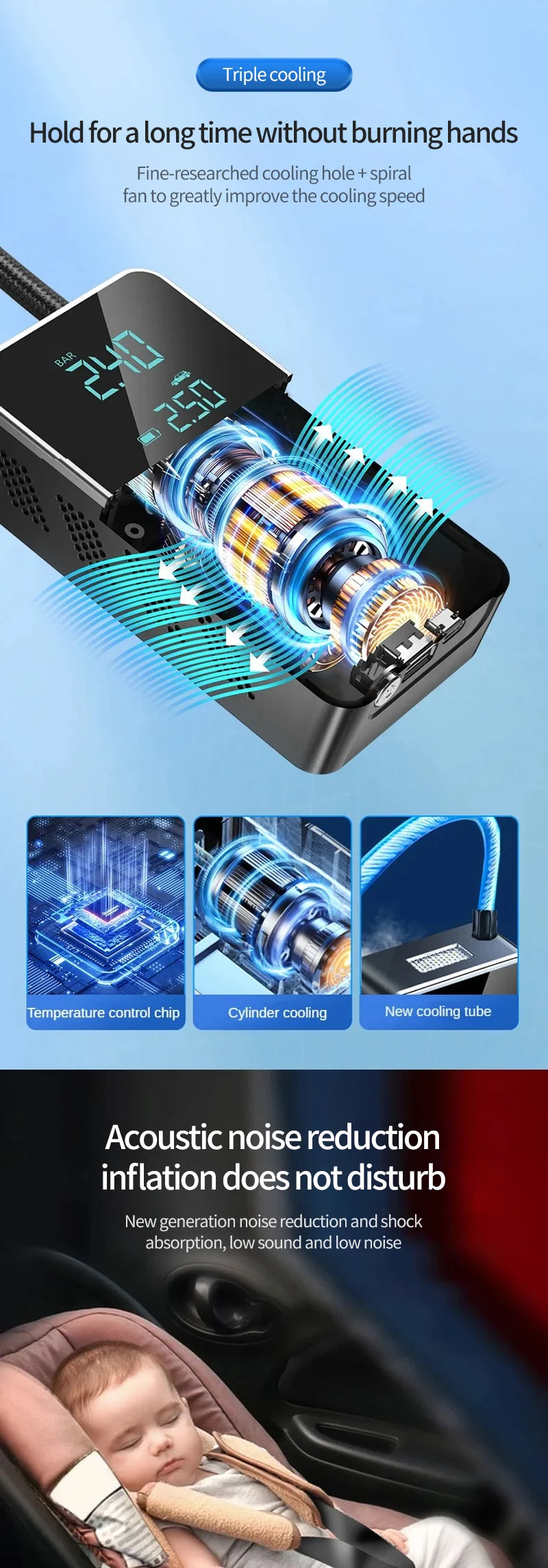 NEXORA AirPro: Compresor Inalámbrico Inteligente