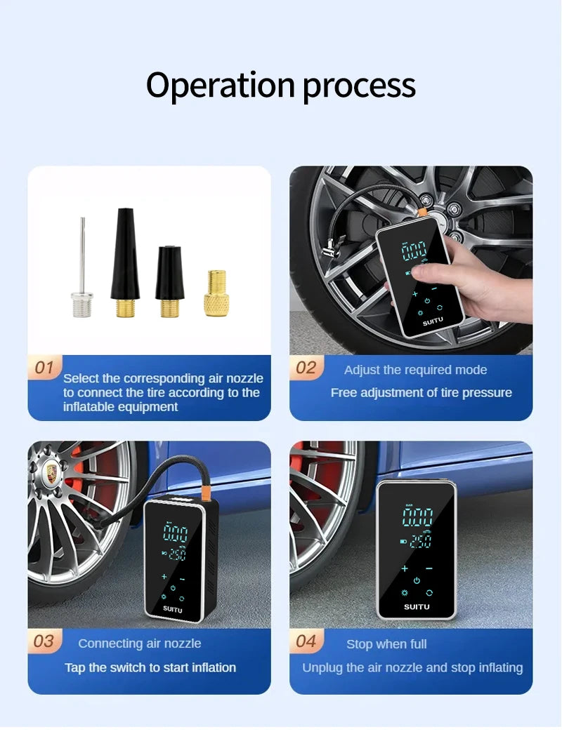 NEXORA AirPro: Compresor Inalámbrico Inteligente