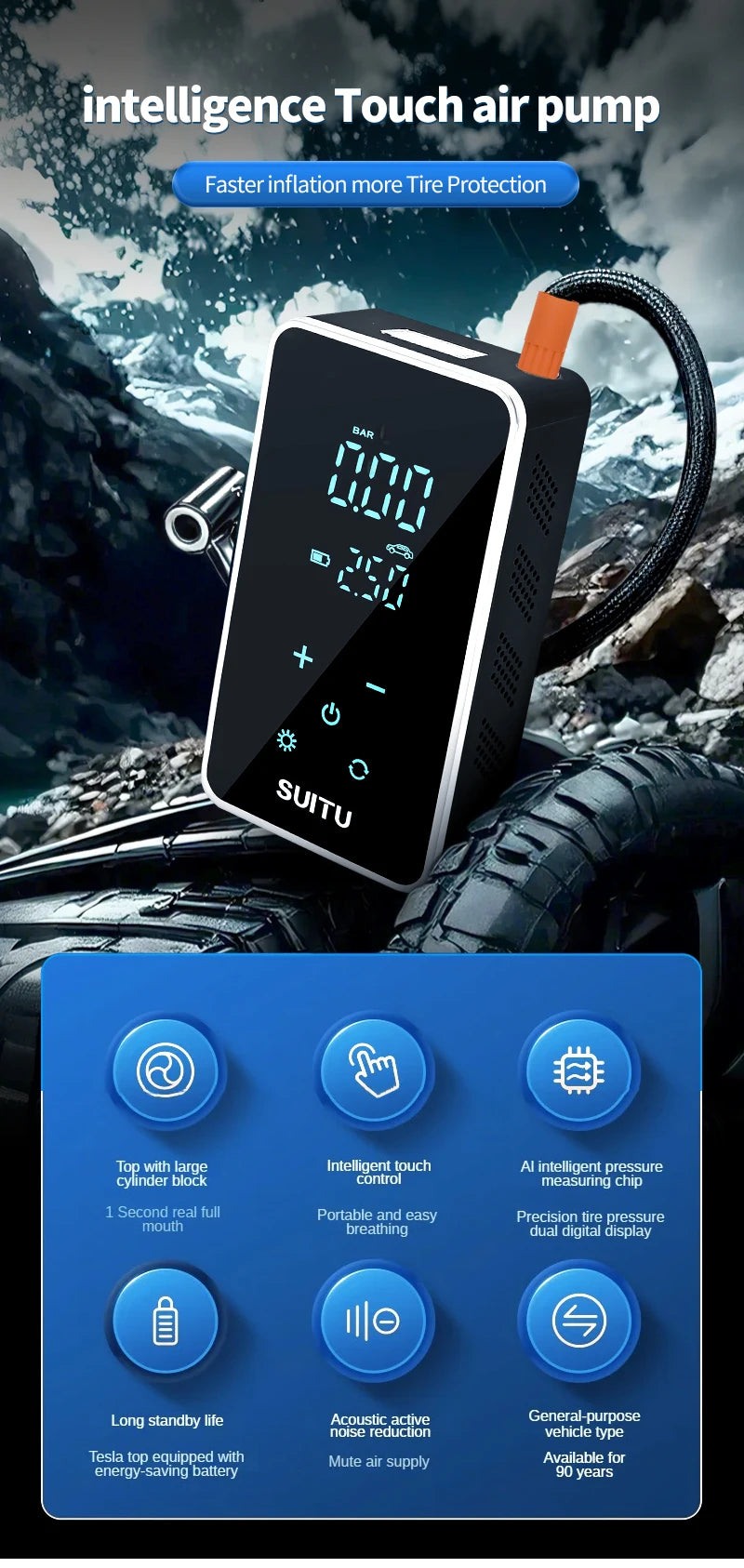 NEXORA AirPro: Compresor Inalámbrico Inteligente