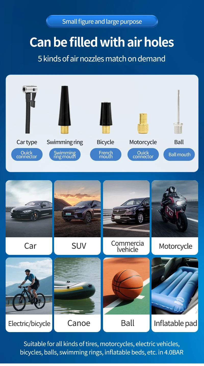 NEXORA AirPro: Compresor Inalámbrico Inteligente